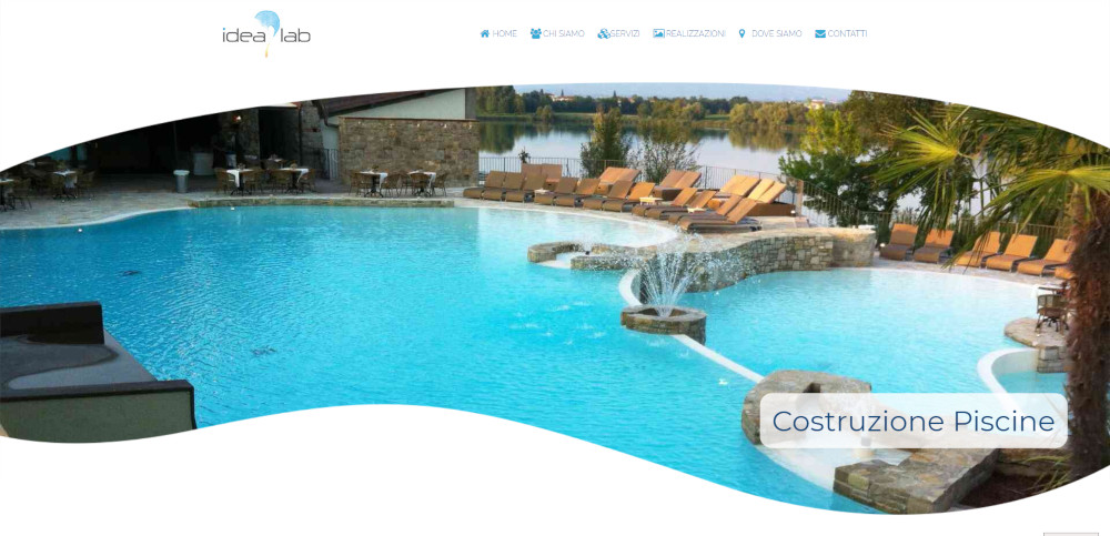 creazione sito web idealab piscine